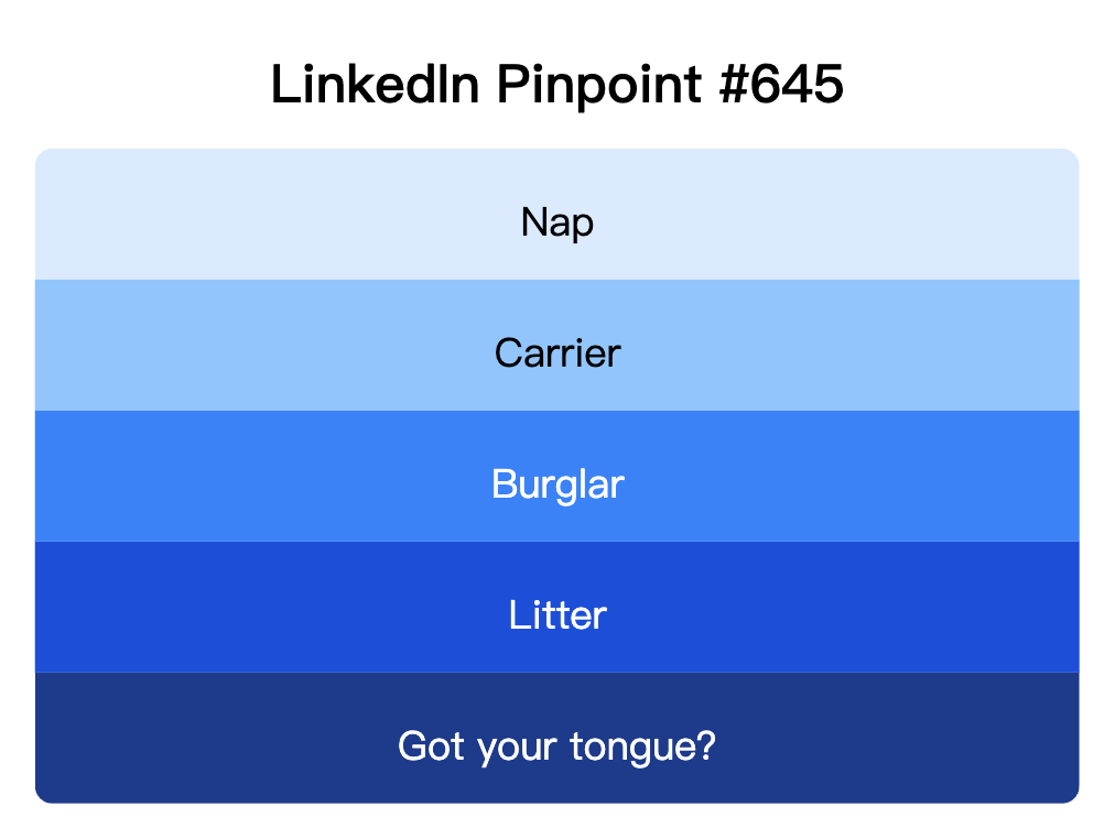 LinkedIn Pinpoint 645