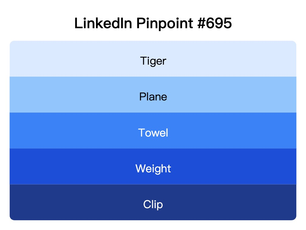 LinkedIn Pinpoint 695