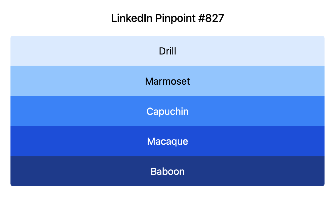 LinkedIn Pinpoint 827