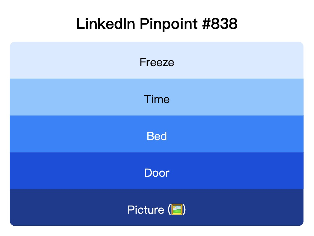 LinkedIn Pinpoint 838
