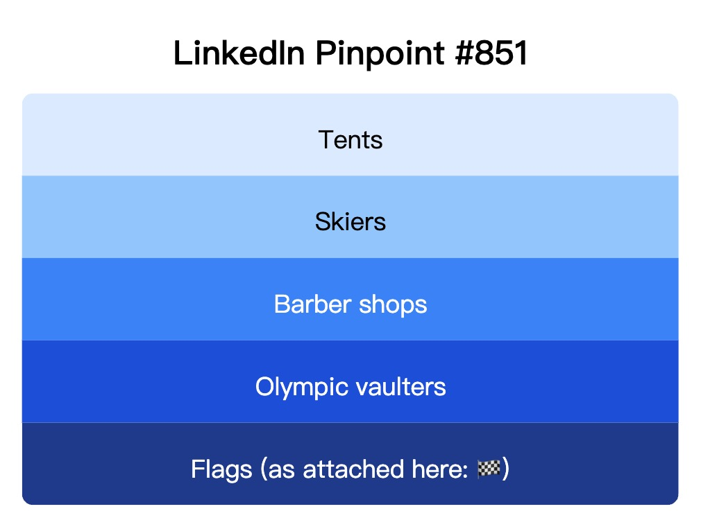LinkedIn Pinpoint 851