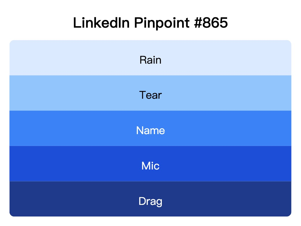 LinkedIn Pinpoint 865